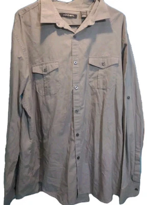 Camisa de vestir para hombre XL - Axist - manga enrollable abotonada informal trabajo preppy academia  Foto 1 de 4