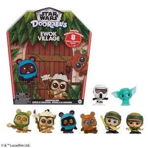Disney Doorables Star Wars Ewok Village Collection Peek [8 exklusive Figuren Neu - Bild 1 von 2