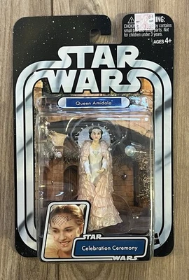 Figura de acción 2004 Star Wars Celebration Ceremony Queen Amidala 3,75" nueva Foto 1 de 4