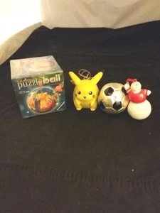 Ornamenti Vintage Lotto Misto Divertenti Sport Pikachu Puzzle Ball - Foto 1 di 9