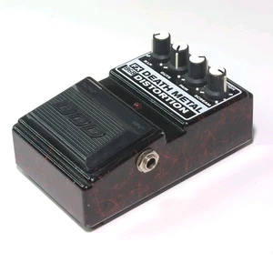 DOD Death Metal Distortion FX86B 1990s - Black Red Drizzle - Picture 1 of 4