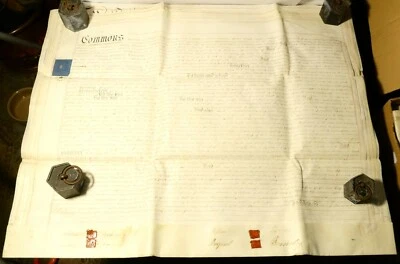 1844 5 Page Document HEBDEN COTTON MILL Walter Bramley Joseph Mason Yorks #T189D - Image 1 of 4