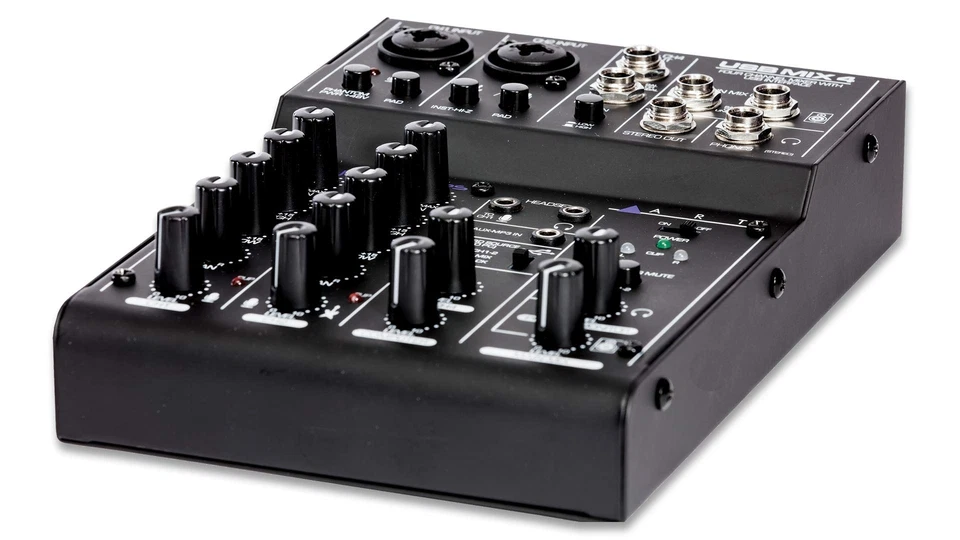 ART USBMix4 4-Channel Mixer / USB Audio Interface - Image 1 of 1