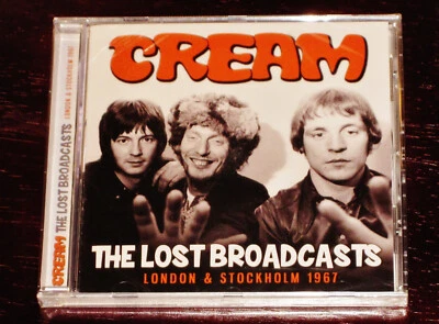 Cream: The Lost Broadcasts - London + Stockholm 1967 CD 2018 Leftfield UK NEW — 第 1/2 张图片