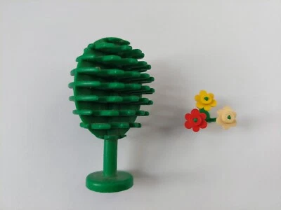 Lego vintage fruit tree and flowers - 1970s/early 80s - preloved retro lego town - Image 1 of 4