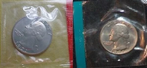 2 coins BU 1971-PD Washington Quarter Mint Cello 25C - Picture 1 of 1