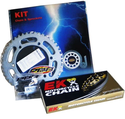 KIT DE CADENA Y ENGRANAJES PBR / EK 520 PITCH PARA TM EN 530 F EN-F 2005 > 2008 Foto 1 de 4