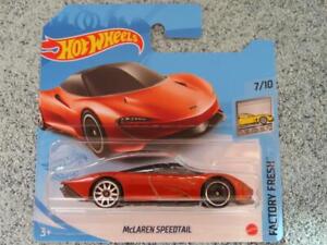 Hot Wheels 2021 #112/250 McLAREN SPEEDTAIL orange @E