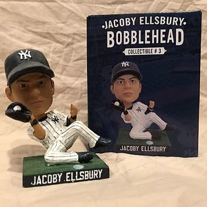 Jacoby Ellsbury SGA 2015 NY Yankees Collectible Bobblehead Statue Figurine 8/24 - Picture 1 of 10