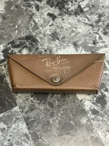 Vtg Bausch & Lomb B & L Ray-Ban Sunglass Metal Hard Case Only! No Glasses - Picture 1 of 17