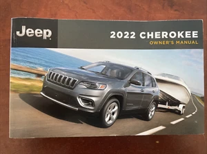 2022 Jeep Cherokee Owners Manual Set OEM with Case service guide - Picture 1 of 2