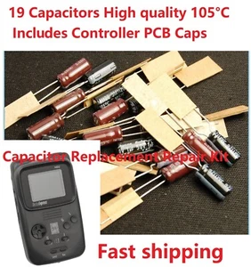Kit de reparación de condensadores Turbo Express / Arreglar sin alimentación sin sonido sin video - Imagen 1 de 2