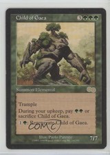 1998 Magic: The Gathering - Urza's Saga Child of Gaea #242 00eu