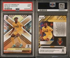 Nicolas Jackson RC, La Liga #125 - 2022-23 Panini Chronicles - PSA 9 MINT