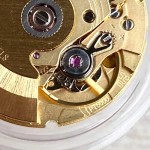 25 Jewels 28800 BPH Golden PT5000 Mark Movimento Automatico Ricambio ETA 2824-2 - Foto 1 di 9