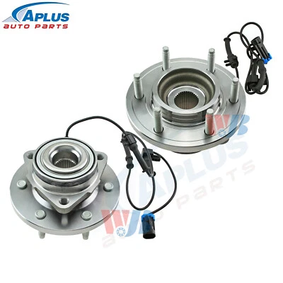 Pair Front Wheel Hub and Bearing Assembly For 2006-2008 Hummer H3 3.5L 3.7L 5.3L - Image 1 of 4