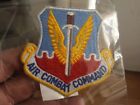 Patch - USAF - Air Combat Command - Shield Emblem - Embroidered Sword w/ Wings