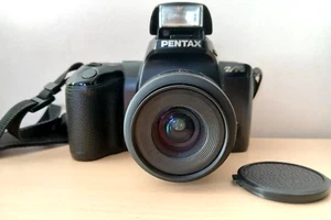 Pentax Z-70 35mm SLR Camera + 35mm-80mm Lens with Instruction Manual & Strap - Picture 1 of 14