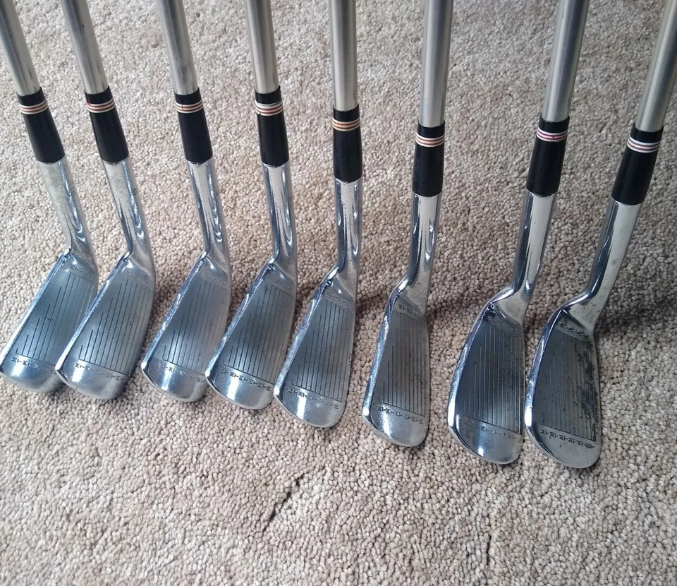 RH MacGregor MT Tourney TR2A 2-9 Dual Sole Set-Tourney Aluminum Shaft-37" 6-Iron - Image 1 of 4