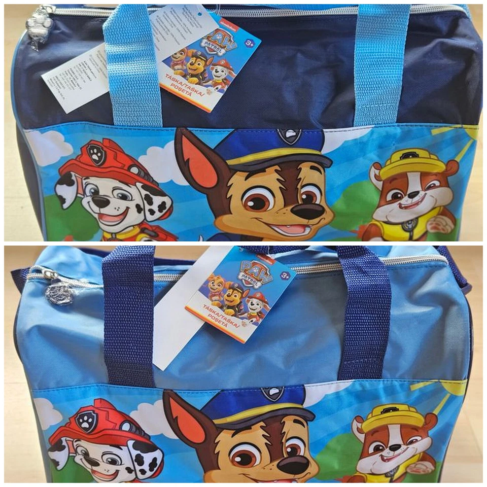 DIFUZED Paw Patrol SPORTTASCHE 38cm Schule Reisen Tasche Kinder