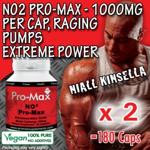Strongest Nitric Oxide-Arginine 1000 Mg 180 Bodybuilding Power- Muscle- Pumps - Picture 1 of 7