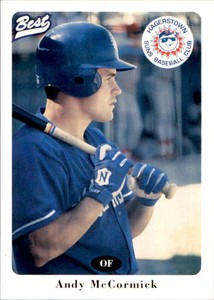 1996 Hagerstown Suns Best #14 Andy McCormick Tempe Arizona AZ Baseball Card