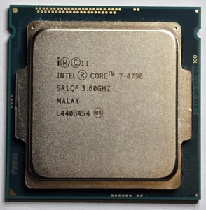 Intel Core i7-4790 3.60GHz Quad Core CPU Processor SR1QF LGA 1150 Socket - Picture 1 of 2