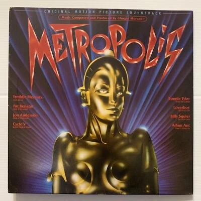 METROPOLIS Original Soundtrack 1984 Columbia Records JS-39526 Play Tested VG+ - Image 1 of 4
