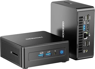 Mini PC GEEKOM IT15, Intel Core Ultra 5 225H, 32GB DDR5, 1TB SSD, Windows 11 Pro