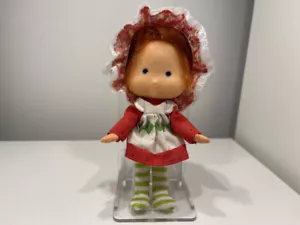 Strawberry Shortcake "Emily Erdbeer" Puppe Vinyl 14,5 cm - Top Zustand - Bild 1 von 3