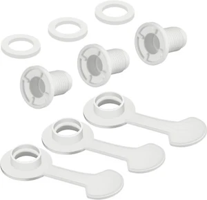 Cooler Drain Plug Assembly for Coleman Xtreme Coolers 1.1 Shaft Length 3 Sets - Picture 1 of 7