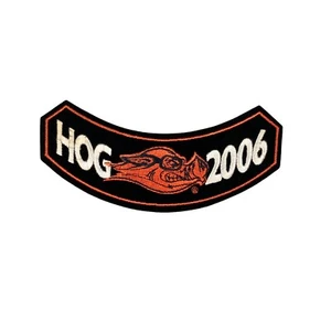 2006 Harley Davidson Owners Group HOG Membership Rocker Patch Vest Jacket Cycle - Picture 1 of 3