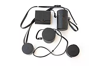 Pentax 20mm lens hood case + 85mm 1.9 + 50mm + Wide angle + Tele Cases - Picture 1 of 1