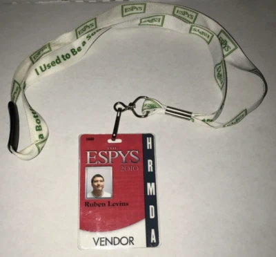 Lindsey Vonn Kobe Bryant ESPN Insignia TV 2010 Premios ESPY BOLETO Stub Drew Brees  Foto 1 de 2