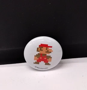 Nintendo Mario Novelty Badge Button Pin - Picture 1 of 5