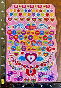 PRINCESS THEME, JEWELS, UNICORNS, CASTLES, FOUR SHEETS BEAUTIFUL STICKERS #PRIN7 - Picture 1 of 4