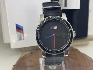 BMW m Sport Wrist Watch Used Quartz Movement Japanese Exclusive Tested Working - Picture 1 of 10