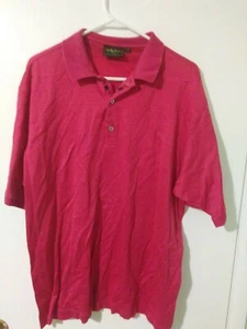 Mens Bobby Jones Collection Polo, Red, Size Large  - Picture 1 of 3