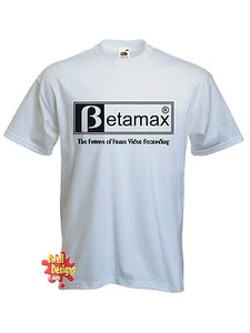 Betamax Retro 70er lustiges T-Shirt alle Größen - Bild 1 von 1