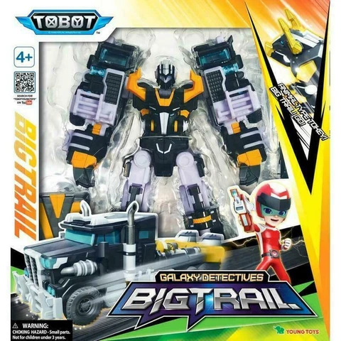 Young Toys TOBOT BIG TRAIL Galaxy Detectives Transformer Robot  Action Figure Cover