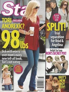 Star Magazine April 13 2009 Tori Spelling Robert Pattinson Britney Spears  - Picture 1 of 3