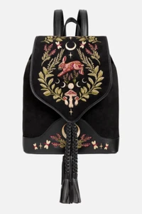 Restyle Gothic Rucksack Hare Moon Tasche Schultasche Backpack Hase Mond - Bild 1 von 5
