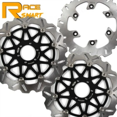 Rotores de disco de freno delanteros traseros para Ducati SS Supersport / Monster 620 2002 - 2005 Foto 1 de 4