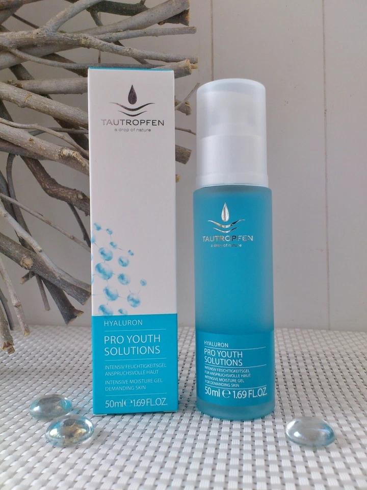 (439,00€/L) 50ml TAUTROPFEN Pro Youth Solutions HYALURON FEUCHTIGKEITSGEL - Bild 1 von 1