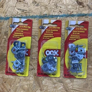 (3 Menge) 8 Stck. Ook Offset Clip 1/4" 50228 - Bild 1 von 4
