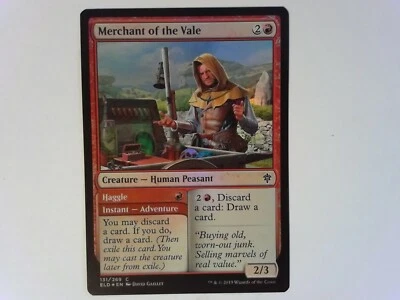 Foil Merchant of the Vale // Haggle	 Throne of E - Magic the Gathering MTG - Red - Image 1 of 2