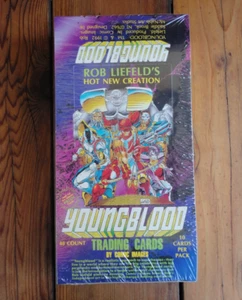 1992 Youngblood Trading Cards Sealed Box Rob Liefeld NOS Lagerfund. - Bild 1 von 20