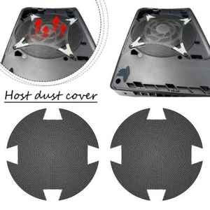 Lot de 2 cache filtre à poussière ventilateur dissipateur thermique slim pour Ps5 Pro S2 E3A8 G8C7 - Photo 1/13