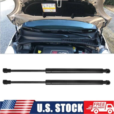 For Fiat 500L 2014-2020 Pair Front Hoods Lift Support Gas Spring Shock Struts - Image 1 of 4