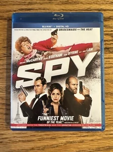 Spy (Blu-Ray, 2015) Discs Never Watched Never Watched NO CODE McCarthy Statham - Picture 1 of 3
